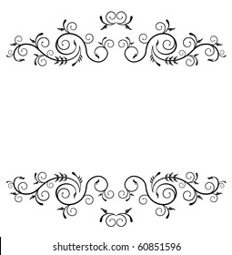 background with floral patterns