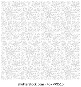 Background. Floral, white option.
