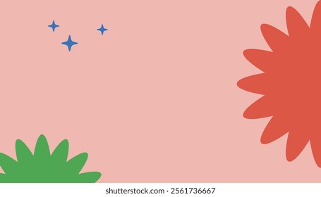Background flower bohemian unique design
