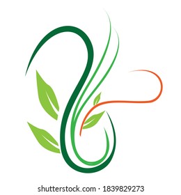 background flower design and multi color