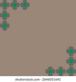 Background Flower Frame Paper Illustrations Vectors