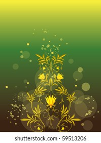 Background from a flower ornament