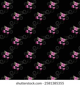 background flower pattern image design