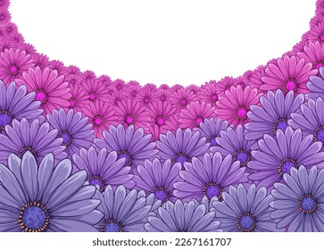 patrón de flor de fondo púrpura rosa