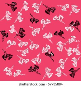 background with flowers