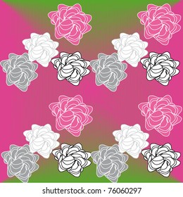 background with flowers
