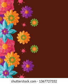 background flowers decoration