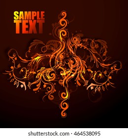 background flowers ornament