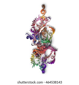 background flowers ornament