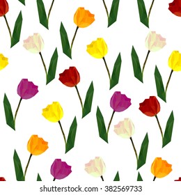 background flowers tulip