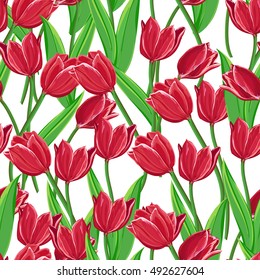 background flowers tulip, seamless tulip, seamless flowers 