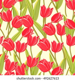 background flowers tulip, seamless tulip, seamless flowers 