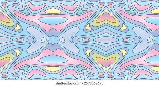 Background fluid abstract pastel gradient. banner background texture Colorful design visual element for background, wallpaper, banner, cover,  poster.