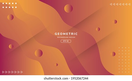 Fondo con formas de gradiente de fluido. Papel geométrico creativo.  Composición dinámica de formas. elementos de diseño abstracto para promoción. plantilla.