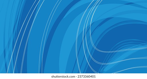 Background fluid liquid blue abstract colorful curve