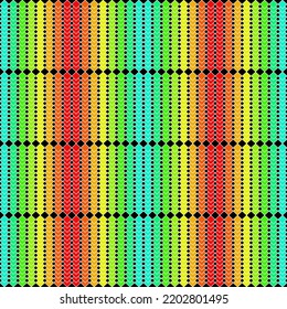 Hintergrundbilder, Bildschirmhintergrund und nahtlose Grafiken, Textur der Vektorgrafik-Linie Design einzeln auf schwarz-weißem Hintergrund, schöne Muster bunte Stoffpapier
