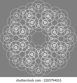 Material de fondo papel tapiz y ilustración de arte sin fisuras textura del diseño vectorial de la línea de flores gráfico aislado diseño gráfico blanco y plano diseño gráfico hermoso patrón papel de tela colorida