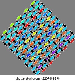 Material de fondo papel tapiz y ilustración de arte sin fisuras textura del diseño de caja de regalo de línea gráfica vectorial aislado diseño gráfico blanco y plano diseño de tela hermosa patrón papel de tela colorida