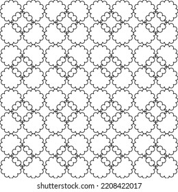 Material de fondo papel tapiz y ilustración de arte sin fisuras textura del diseño de flor de línea gráfica vectorial aislado diseño gráfico blanco y plano diseño gráfico de color bonito patrón papel de tela colorida