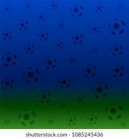 background of football pattern poster