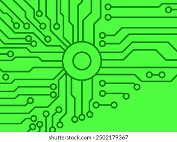 Background in the form of an electrical microcircuit. Abstract background for your design in electronics.