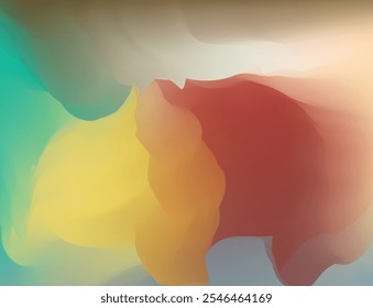 Fundo formado por um pastel brilhante céu autêntico durante o pôr do sol.