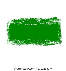 Background or Frame from abstract crayon green area, for compositing
