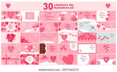 background frame card for valentine and happy valentine's day letter, pink heart love Paper cut decorations for Valentine's day border for cover, card, poster, banner.	
