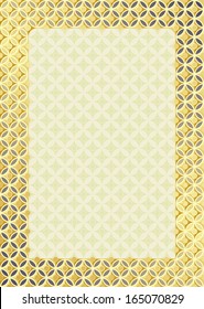 Background and frame for certificate, diploma, gift certificate, commemorative certificate, a card for businesses, hotels, shops, schools, educational agencies