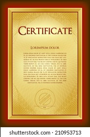 Background and frame to create a base certificate, diploma, gift voucher, memorial certificate, awards, menu for hotels and restaurants, shops, schools, educational agencies