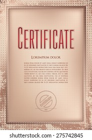 Background and frame to create a base certificate, diploma, gift voucher, memorial certificate, awards, menu for hotels and restaurants, shops, schools, educational agencies
