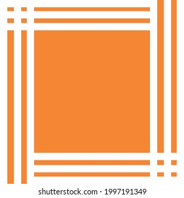Background frame with six colors