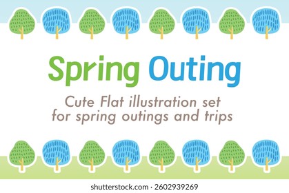 Background frame of trees and greenery natural images_GW Golden Week outings_travel_outdoors images	
