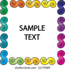 Background Frame - Vector Illustration