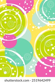 Background Freehand graphic lines, circles, lines, dots, used as a background for adding letters. Used as a background for the text.