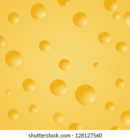 Hintergrund frischer Schweizer Käse - Vektorgrafik