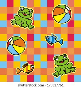 background - frog 