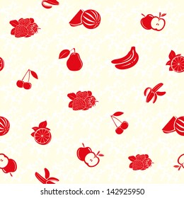 background from fruits