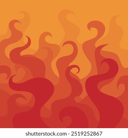 background full of burning fire Art and Illustration
