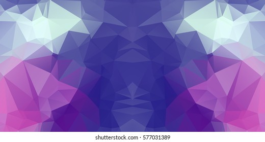 Background  full Color of geometric shapes. Colorful mosaic pattern. Vector EPS10. Vector illustration. purple colors vector background Illustration polygonal pattern