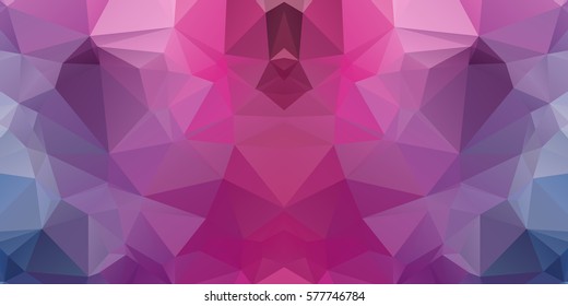 Background  full Color of geometric shapes. Colorful mosaic pattern. Vector EPS10. Vector illustration. purple colors vector background Illustration polygonal pattern