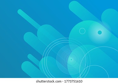 background with full shapes such as squares, circles, lines by forming a pattern.