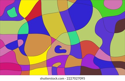 background. fullcolor element. Dynamic shape composition Shape Vector Background Pattern Element trends colorfull. Eps10 Vector Illustration