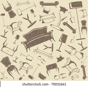 background from furniture