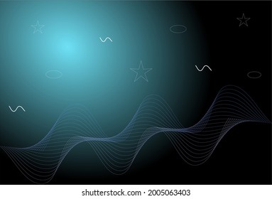 Hintergrund mit einem modernen Galaxy-Design-Konzept