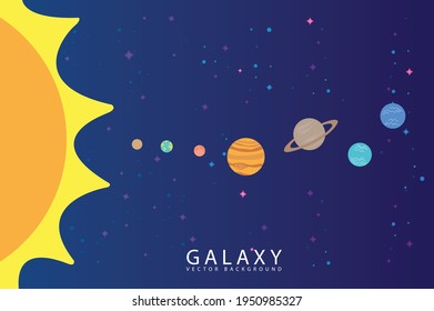 vector de galaxia de fondo para diseñador de todo el mundo.