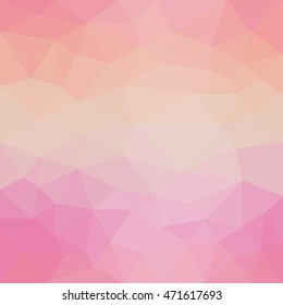 background gentle pink polygons abstraction