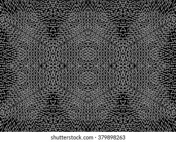 Background geometric abstract. Simple ornament. Monogram black and white. Vector texture can be used for web design, wallpapers, textile, interior, printed products and other.