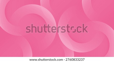 Background geometric circle shapes overlap. Pink overlay banner. Business and presentation
