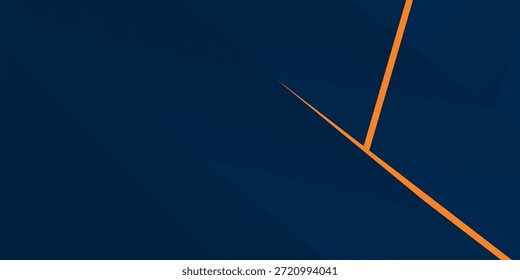 Fondo geométrico azul oscuro y naranja tema cuadrado se superponen textura arte. Diseño